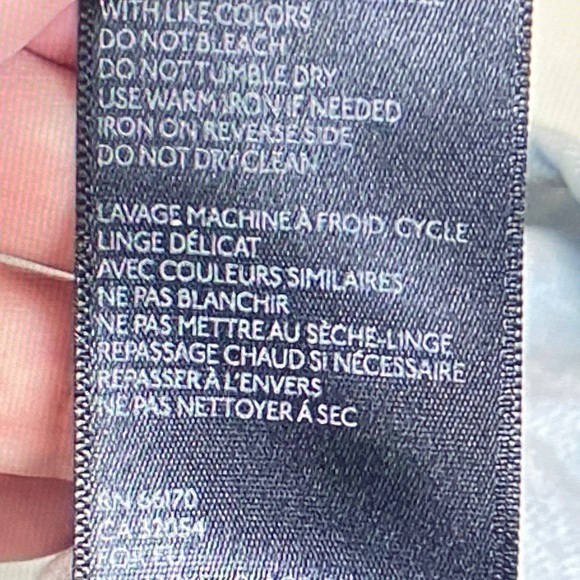 BDG Light Blue Button-Front Mini Skirt - Picture 4 of 4